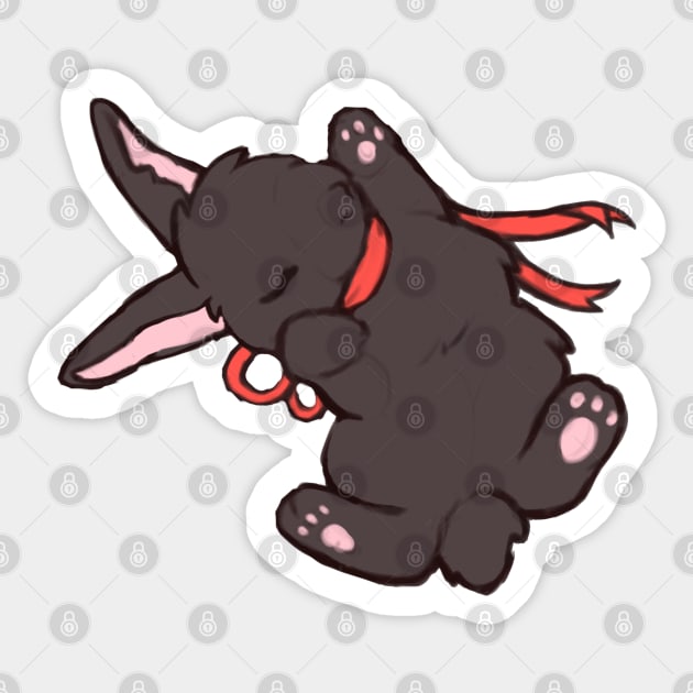 Wei Wuxian bunny Sticker by MarcyRangel